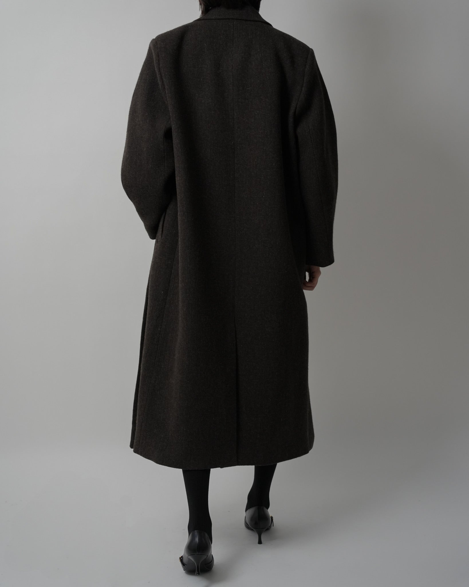 Rosary Moon Fluffy Jacquard Quilted Coat 【公式通販】